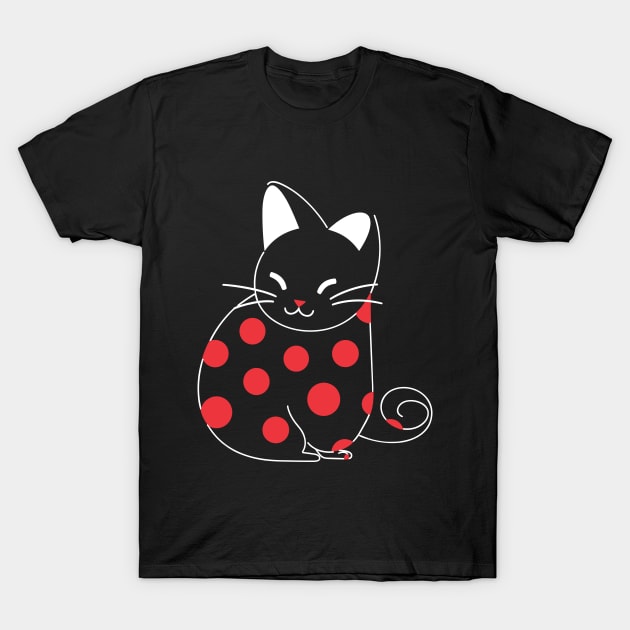 Dot Catnap T-Shirt by KIVI